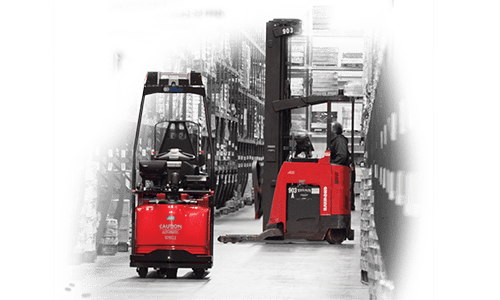 automatic forklift, automated warehouse truck